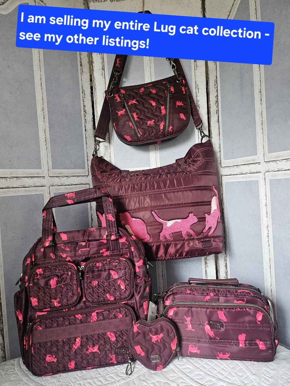Lug Puddle Jumper Mini Tote Converts To Backpack - NWOT & Super Hard To Find! - Picture 8 of 8